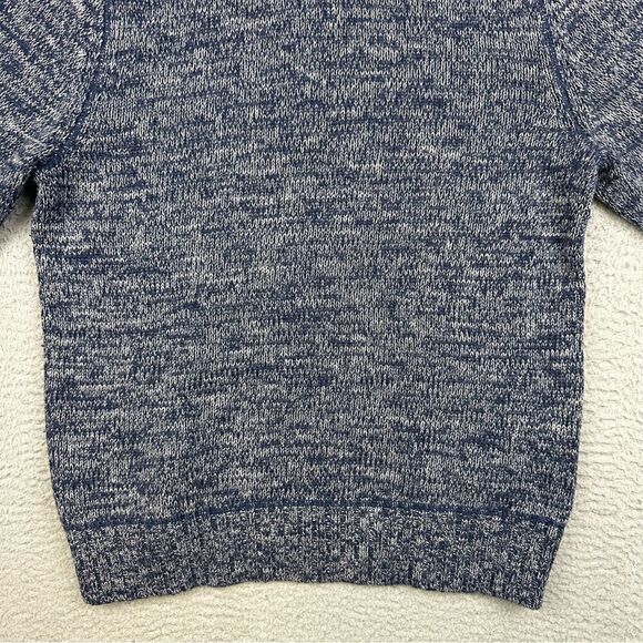 Levis Knit‎ Sweatshirt Mens Medium Blue Gray Pullover Sweater Winter Casual - Picture 8 of 15